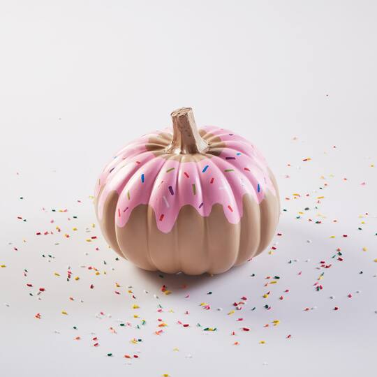 6.5" Cream Craft Pumpkin by Ashland®
